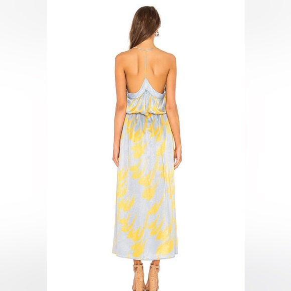 HOUSE OF HARLOW 1960 x REVOLVE (Marerna Dress in Blue Feather) - Picture 2 of 10